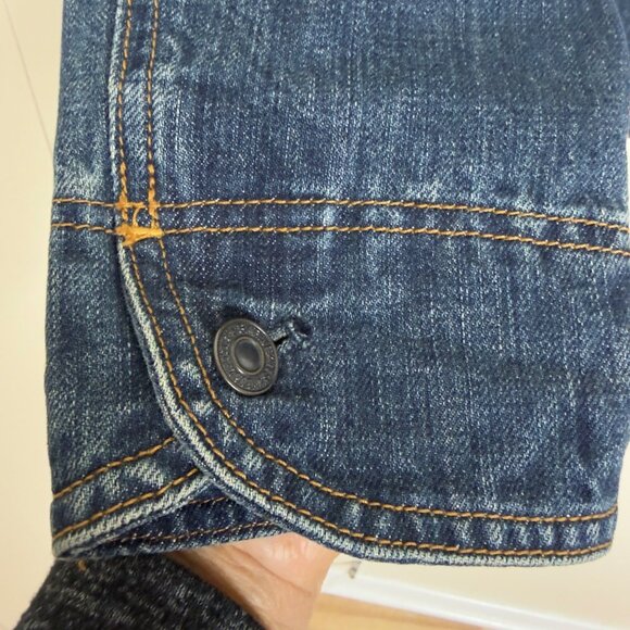 Gap Jean Jacket Blue Women’s Size M - Picture 10 of 16